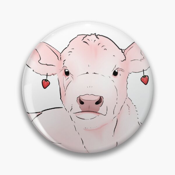 Item preview, strawberry cow designed and sold by Adam Lo Cicero.