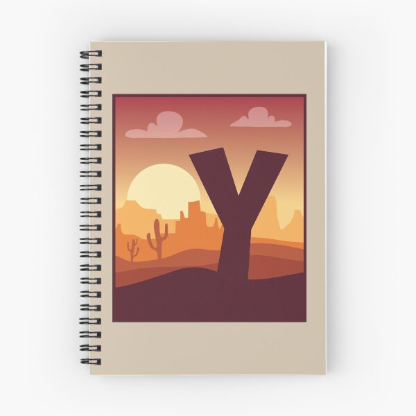 Item preview, Letter Y - In The Desert designed and sold by pixelinga.