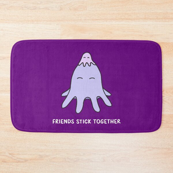 Item preview, Friends Stick Together - Lilac on Grape designed and sold by ImperfectLife.
