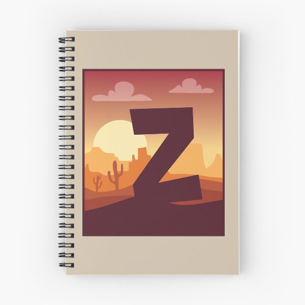 Item preview, Letter Z - In The Desert designed and sold by pixelinga.