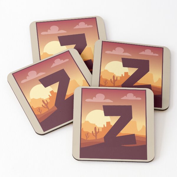 Item preview, Letter Z - In The Desert designed and sold by pixelinga.