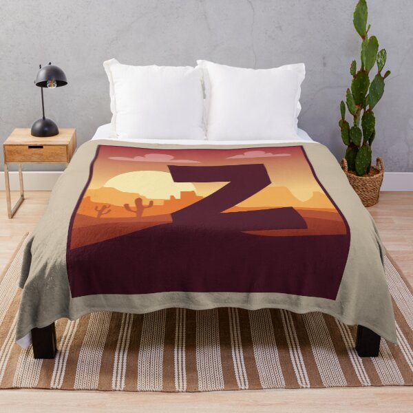 Item preview, Letter Z - In The Desert designed and sold by pixelinga.