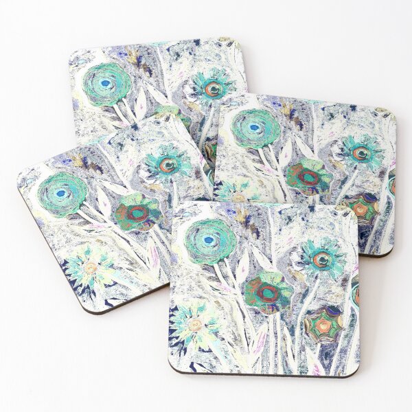 Item preview, Abstract Faded Flowers designed and sold by MarcSabuncu.