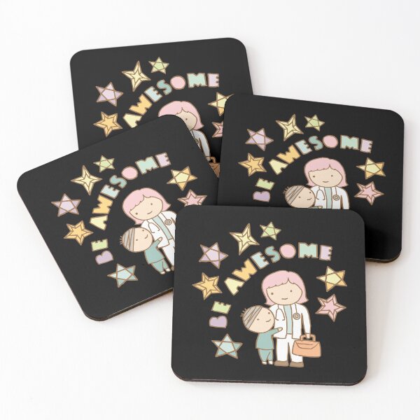 Item preview, Be Awesome Girls Doctor designed and sold by Cecilia Mok.