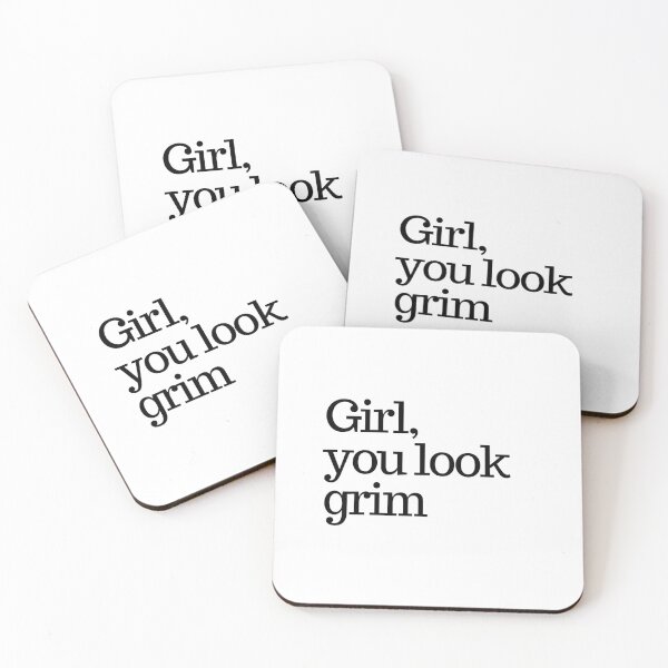 Item preview, Girl, You Look Grim Be More Chill Design designed and sold by kenna18r.
