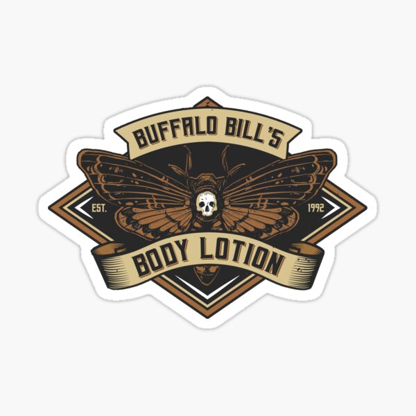 Buffalo Bill's Body Lotion Sticker