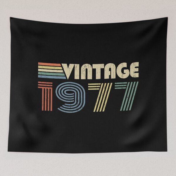 Item preview, Vintage 1977 43rd Birthday Gift Born In 1977 43 Years Old designed and sold by Takatv.