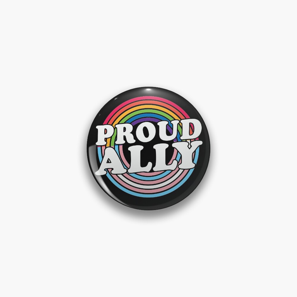 Proud Ally Pin