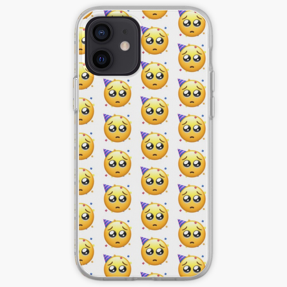 Pity Party Emoji Iphone Case Cover By Brookerosenblum Redbubble
