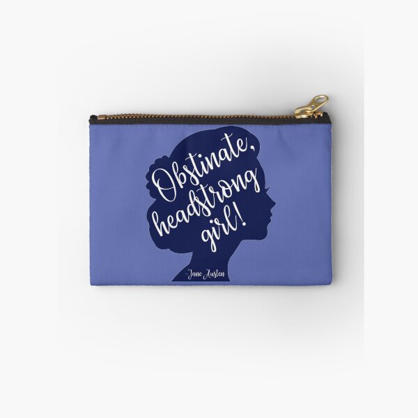 Item preview, obstinate headstrong girl - Pride and Prejudice quote designed and sold by introvertcafe.