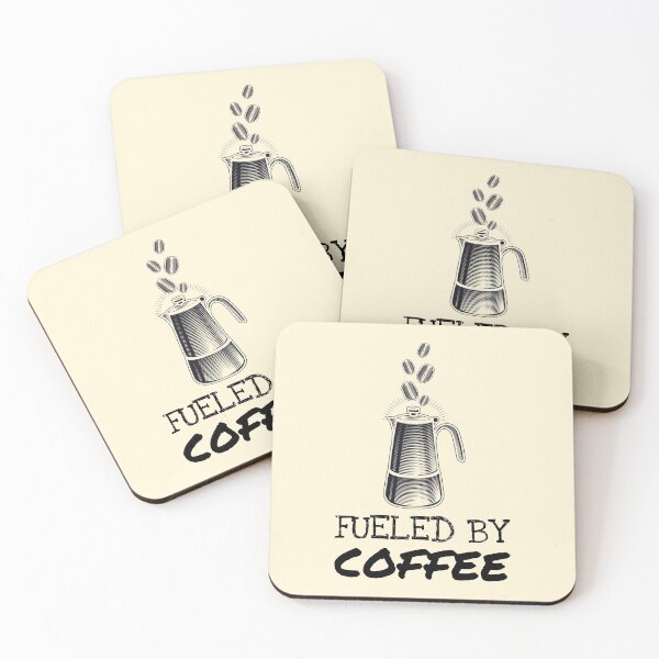 Item preview, Fresh Brew Fueled By Coffee Quote designed and sold by Telle Garcia.