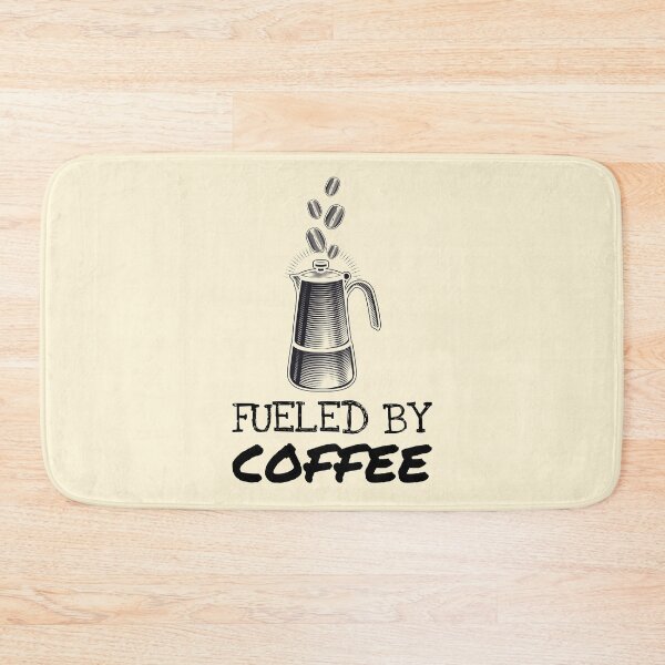 Item preview, Fresh Brew Fueled By Coffee Quote designed and sold by Telle Garcia.