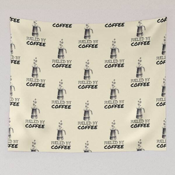 Item preview, Fresh Brew Fueled By Coffee Quote designed and sold by Telle Garcia.