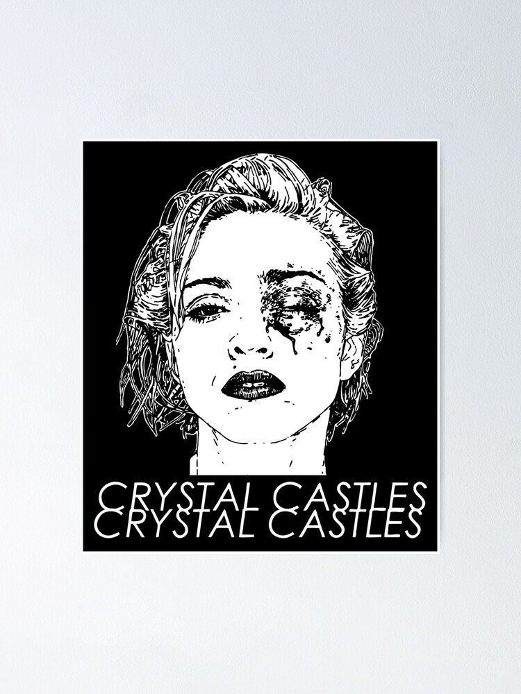 Crystal castles tour poster - mixergagas