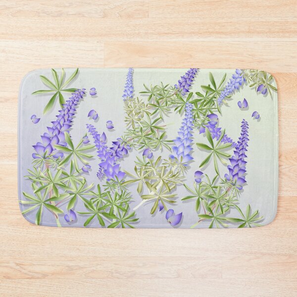 Item preview, Blue Lupines designed and sold by ginkodragon.