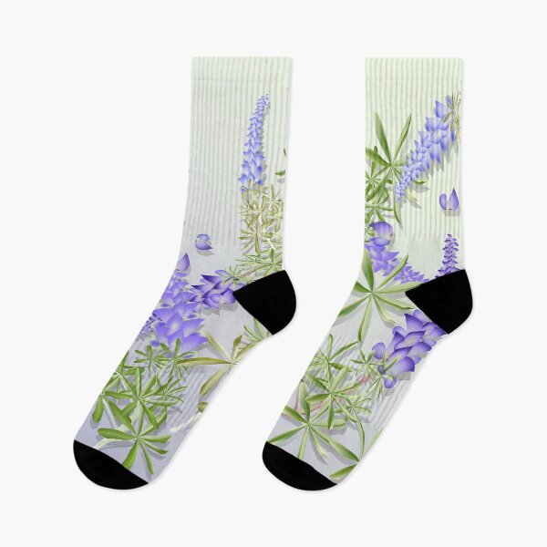 Item preview, Blue Lupines designed and sold by ginkodragon.