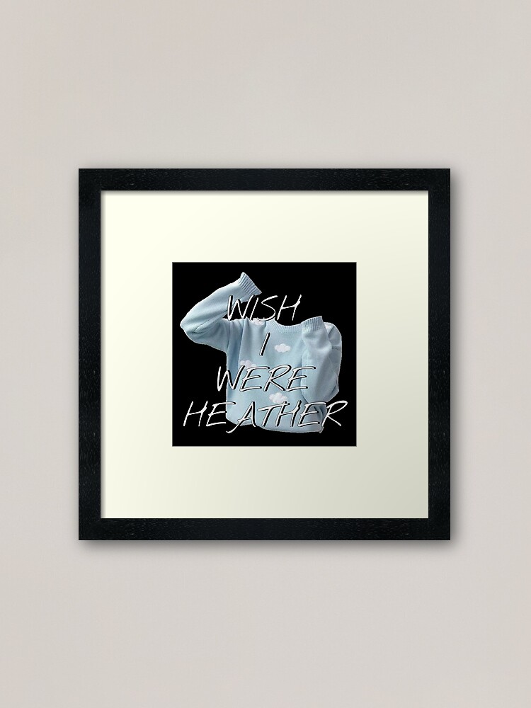 Conan Gray Heather wall print