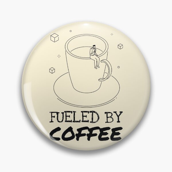 Item preview, Fresh Brew Fueled By Coffee Quote designed and sold by Telle Garcia.