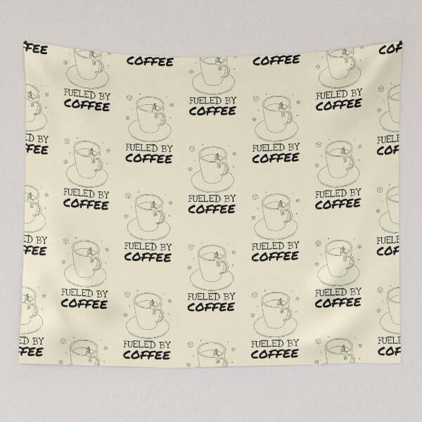 Item preview, Fresh Brew Fueled By Coffee Quote designed and sold by Telle Garcia.