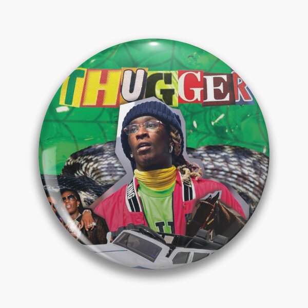 Item preview, Young Thug Collage Poster designed and sold by Clay Miesse.