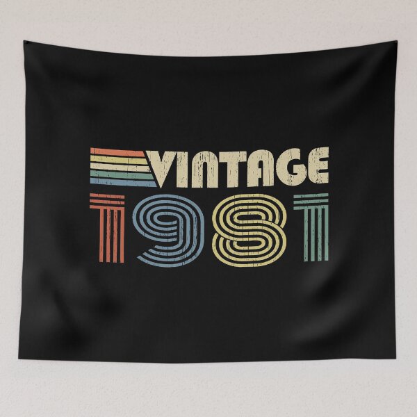Item preview, Vintage 1981 39th Birthday Gift Born In 1981 39 Years Old designed and sold by Takatv.