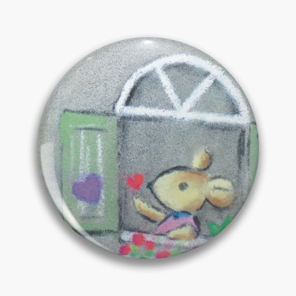 Item preview, tiny mouse sending kisses to the world xo designed and sold by bravescribbler.