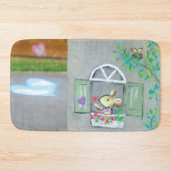 Item preview, tiny mouse sending kisses to the world xo designed and sold by bravescribbler.
