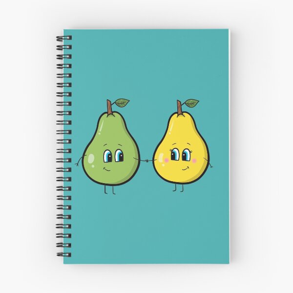 Item preview, Cute Pear Couple Cartoon designed and sold by LEFDDesigns.