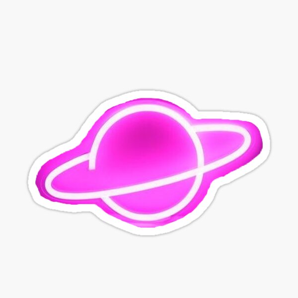 Neon Hot Pink Stickers Redbubble - aesthetic neon pink roblox icon