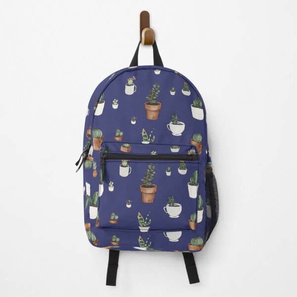 Item preview, Succulents and Cacti on Navy designed and sold by Melody-Rain-Art.