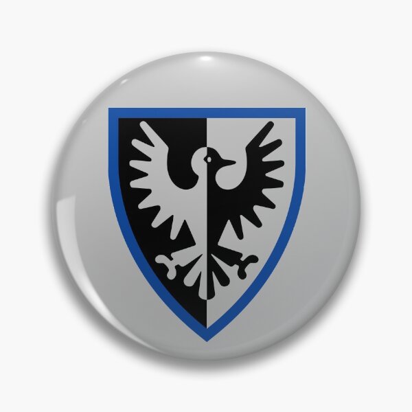 Item preview, Black Falcon Knights Shield Emblem designed and sold by Highonbricks.