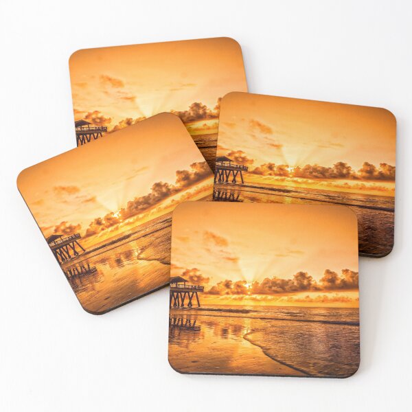 Item preview, Morning at the pier designed and sold by GestaltImagery.