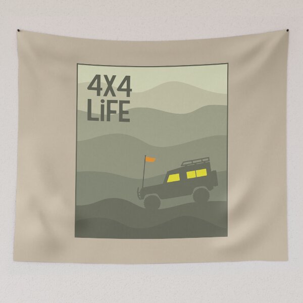 Item preview, 4x4 amongst Sand Dunes - 4x4 Life designed and sold by pixelinga.