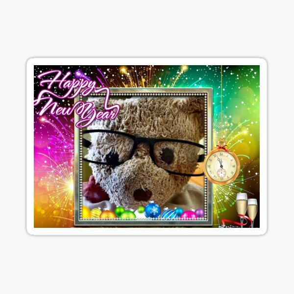 Happy New Year Sticker