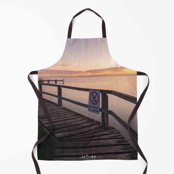Item preview, Zigzag Pier Sunrise Portsea 1 designed and sold by MattBradfield.