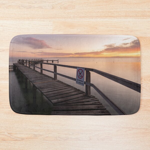 Item preview, Zigzag Pier Sunrise Portsea 1 designed and sold by MattBradfield.