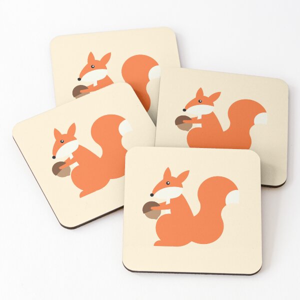 Item preview, Squirrel with Acorn designed and sold by Abstractlyst Store.