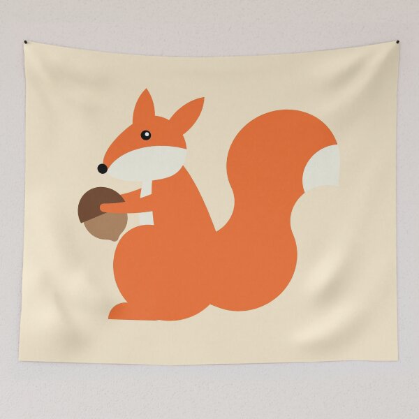 Item preview, Squirrel with Acorn designed and sold by Abstractlyst Store.