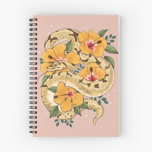 Item preview, Ball Python and Hibiscus Flowers designed and sold by Paige Penrose.