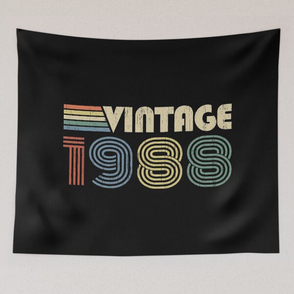 Item preview, Vintage 1988 32.o regalo de cumpleaños nacido en 1988 32 años designed and sold by Takatv.