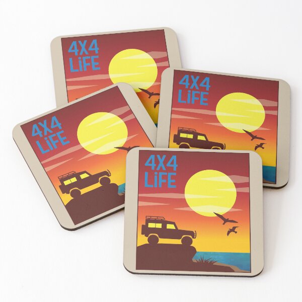 Artikelvorschau, 4x4 at the Seaside - 4x4 Life entworfen und verkauft von pixelinga.