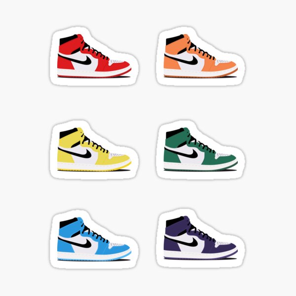 Conjunto de pegatinas Air Jordans Pegatina