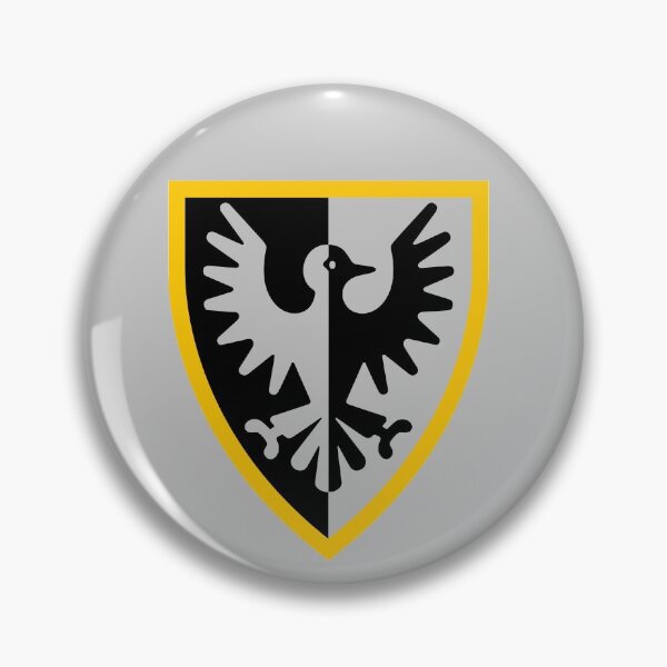 Item preview,  Black Falcon Knights Shield Emblem designed and sold by Highonbricks.