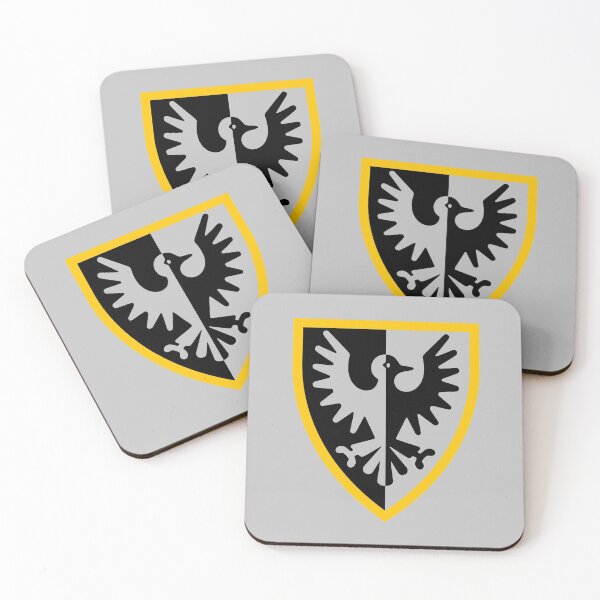 Item preview,  Black Falcon Knights Shield Emblem designed and sold by Highonbricks.
