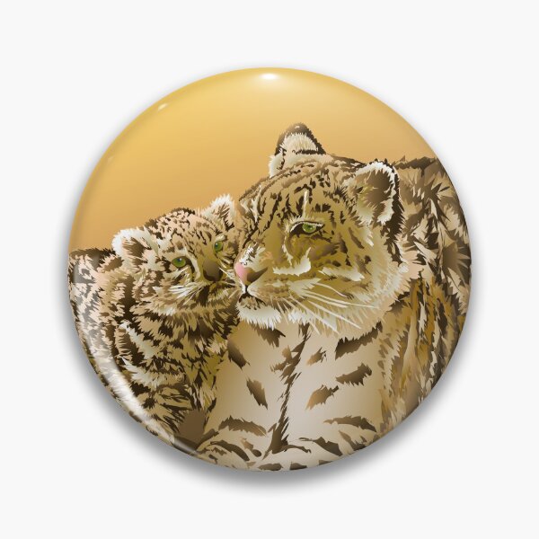 Item preview, Amur Leopard Love designed and sold by ginkodragon.