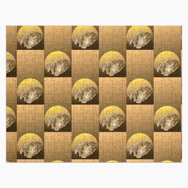 Amur Leopard Love Jigsaw Puzzle
