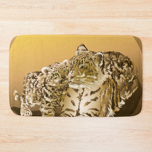 Item preview, Amur Leopard Love designed and sold by ginkodragon.