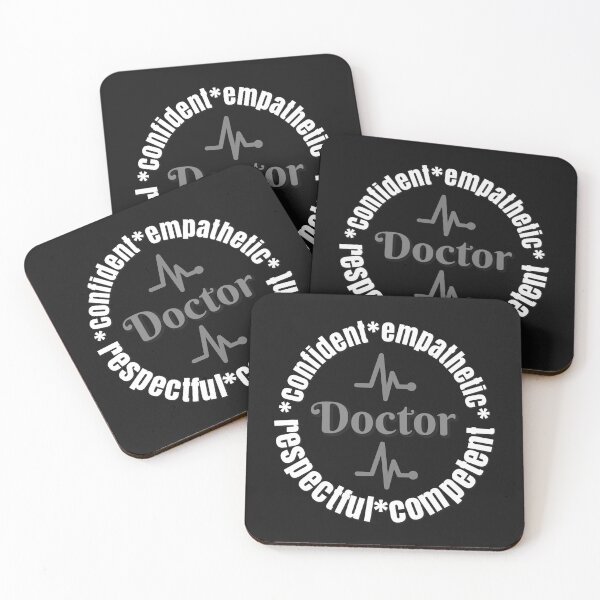 Item preview,  Doctors emphatic, confident, respectful, competent designed and sold by doctors-apparel.