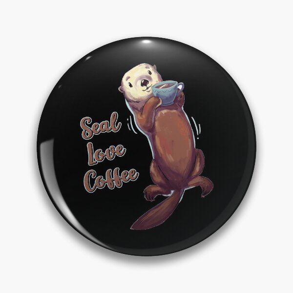 Item preview, Seal love coffeee designed and sold by DavisHasari.