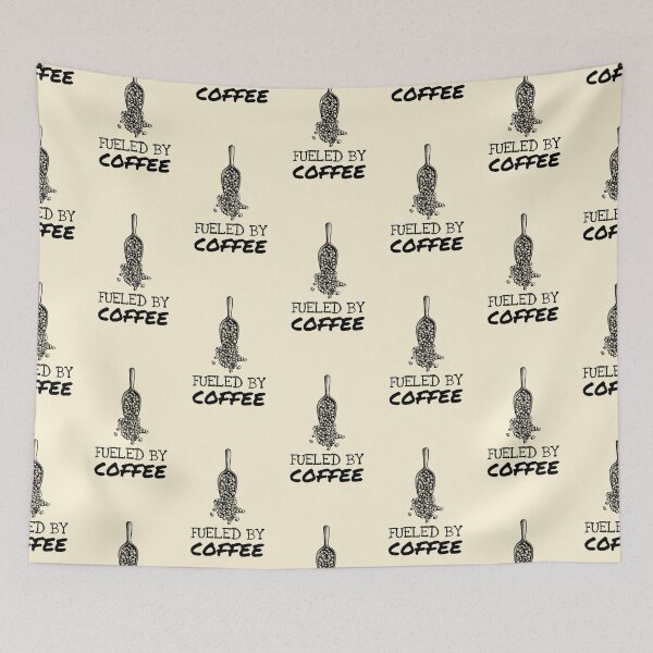 Item preview, Fresh Beans Fueled By Coffee Quote designed and sold by Telle Garcia.